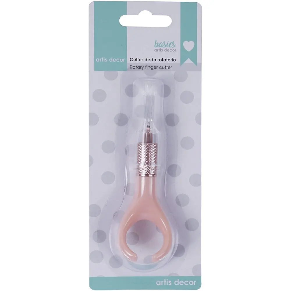 Cutter De Dedo Rotatorio En Rosa 1
