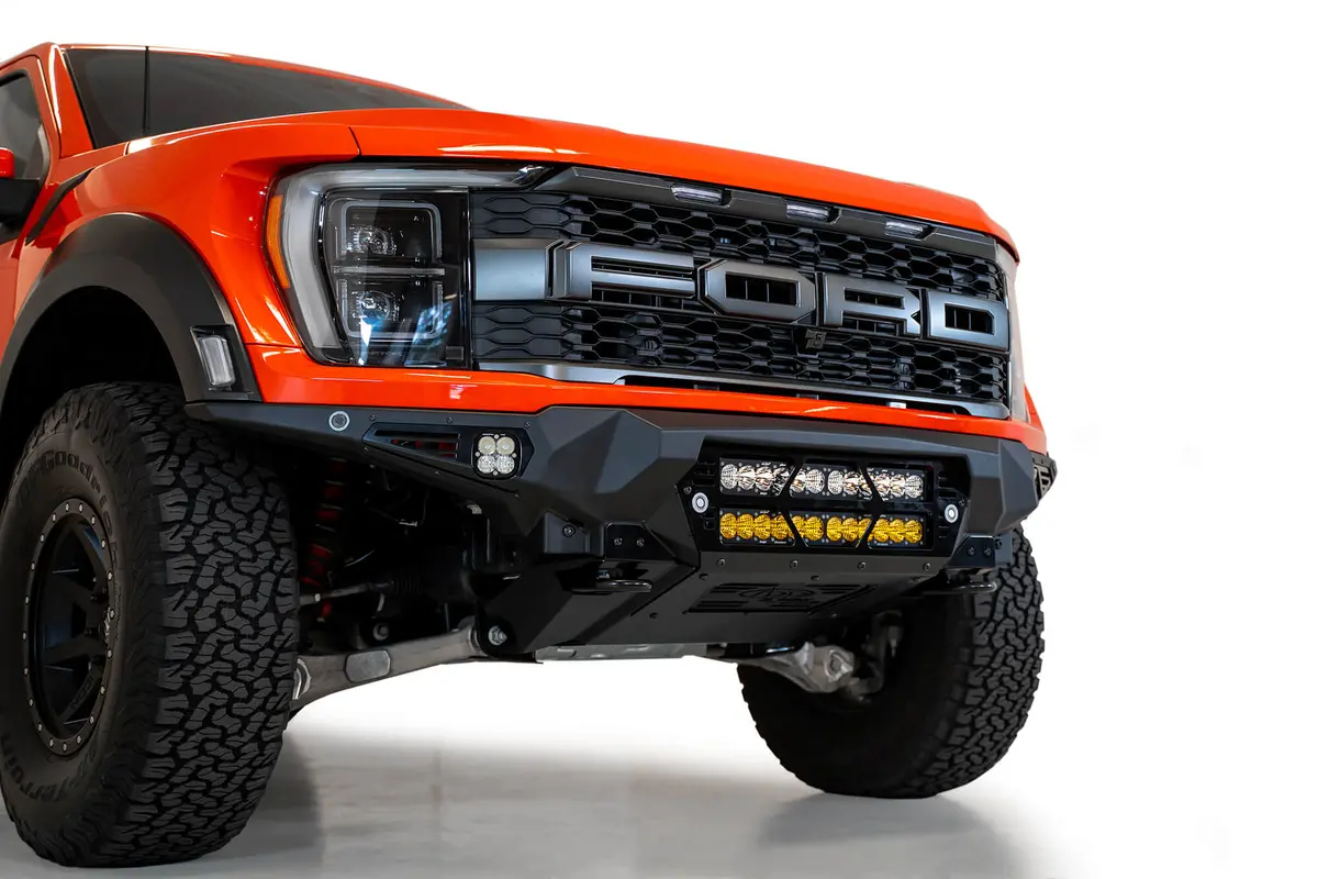 2021-2026 Ford F-150 Raptor/Raptor R Bomber Front Bumper (20-Inch Lights) 1