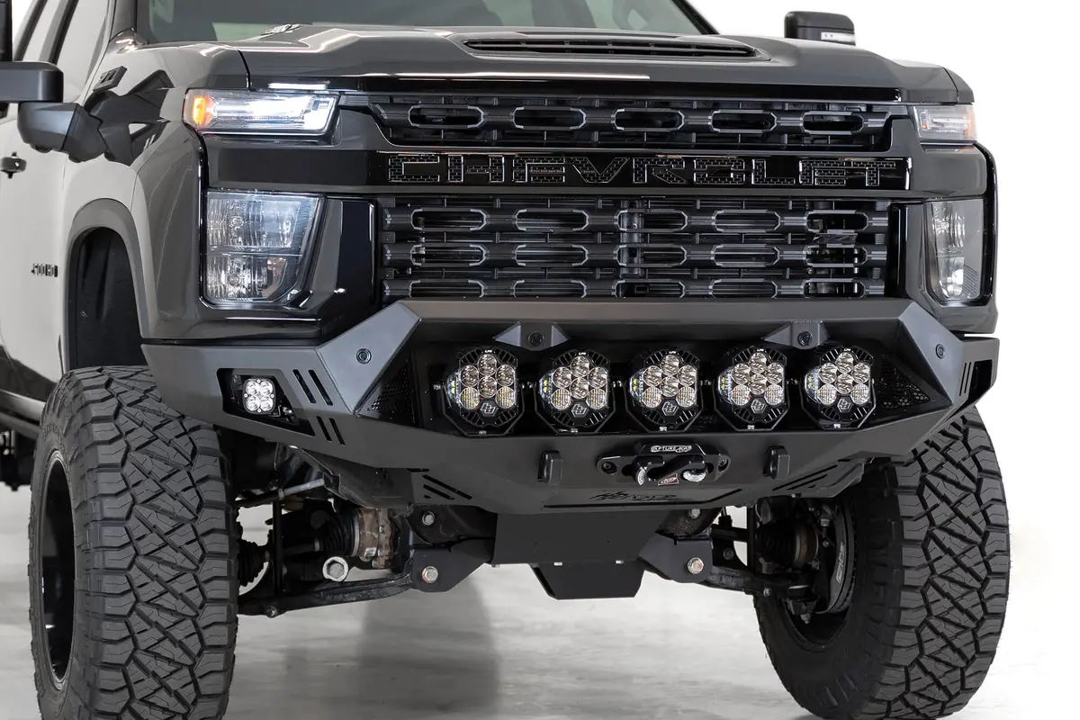 2020-2023 Chevy 2500/3500 Bomber Hd Front Bumper 1