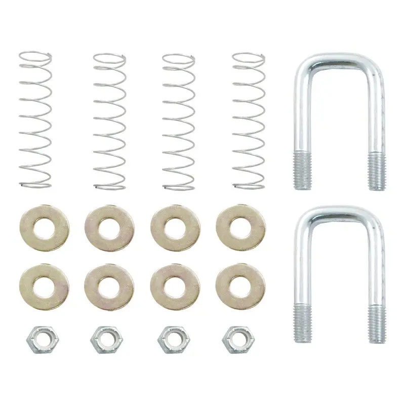 Curt Replacement Original Double Lock Safety Chain Anchor Kit (Fits 60607) 1