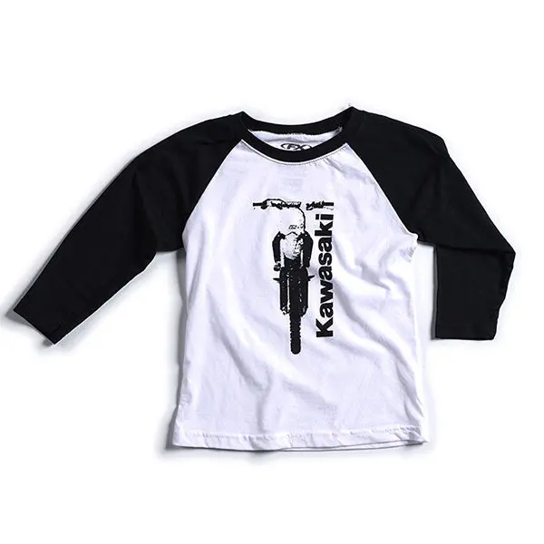 Factory Effex - Kawasaki Bike Baseball Shirt (Youth) 1
