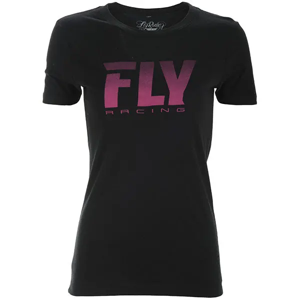 Fly Racing - Logo Fade Tee (Womens) 1