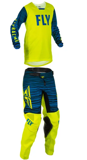 Fly Racing - Kinetic Wave Jersey, Pant Combo (Youth) 1