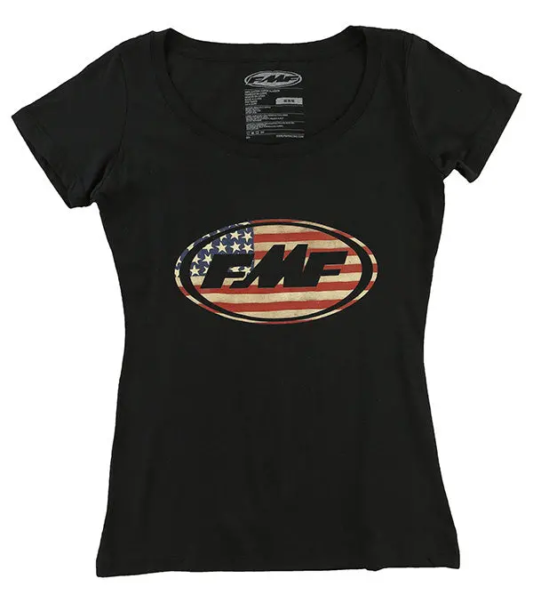 Fmf - America The Great Scoop Tee (Womens) 1
