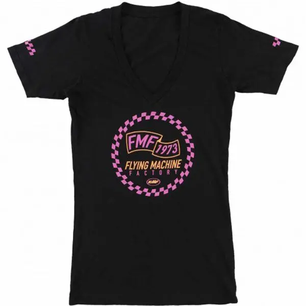 Fmf - Flat Track V-Neck Tee (Womens) 1