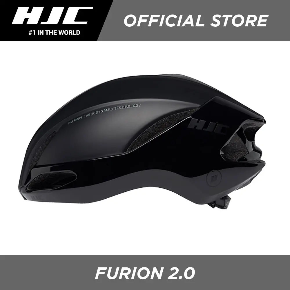 Hjc Sports Road Cycling Helmet Furion 2.0 Semi-Aero Mt.Gl Black 1