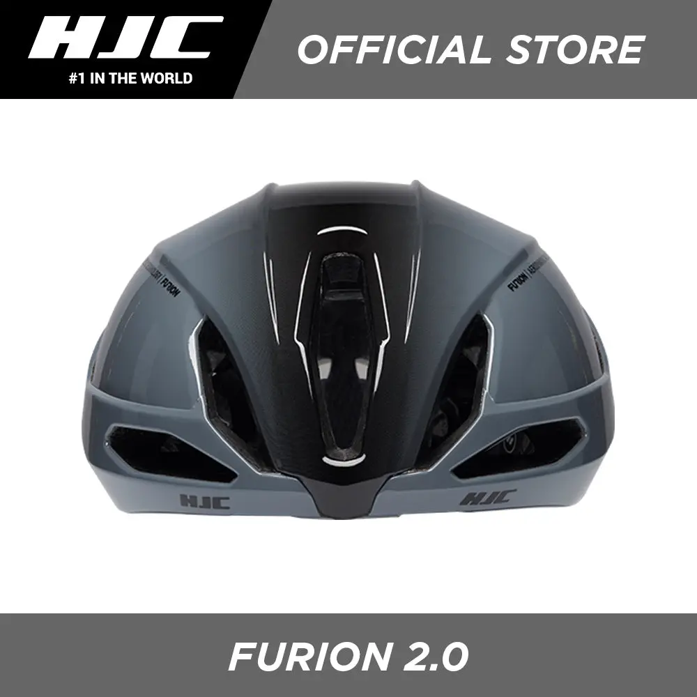 Hjc Sports Road Cycling Helmet Furion 2.0 Semi-Aero Mt.Gl Fade Grey 3