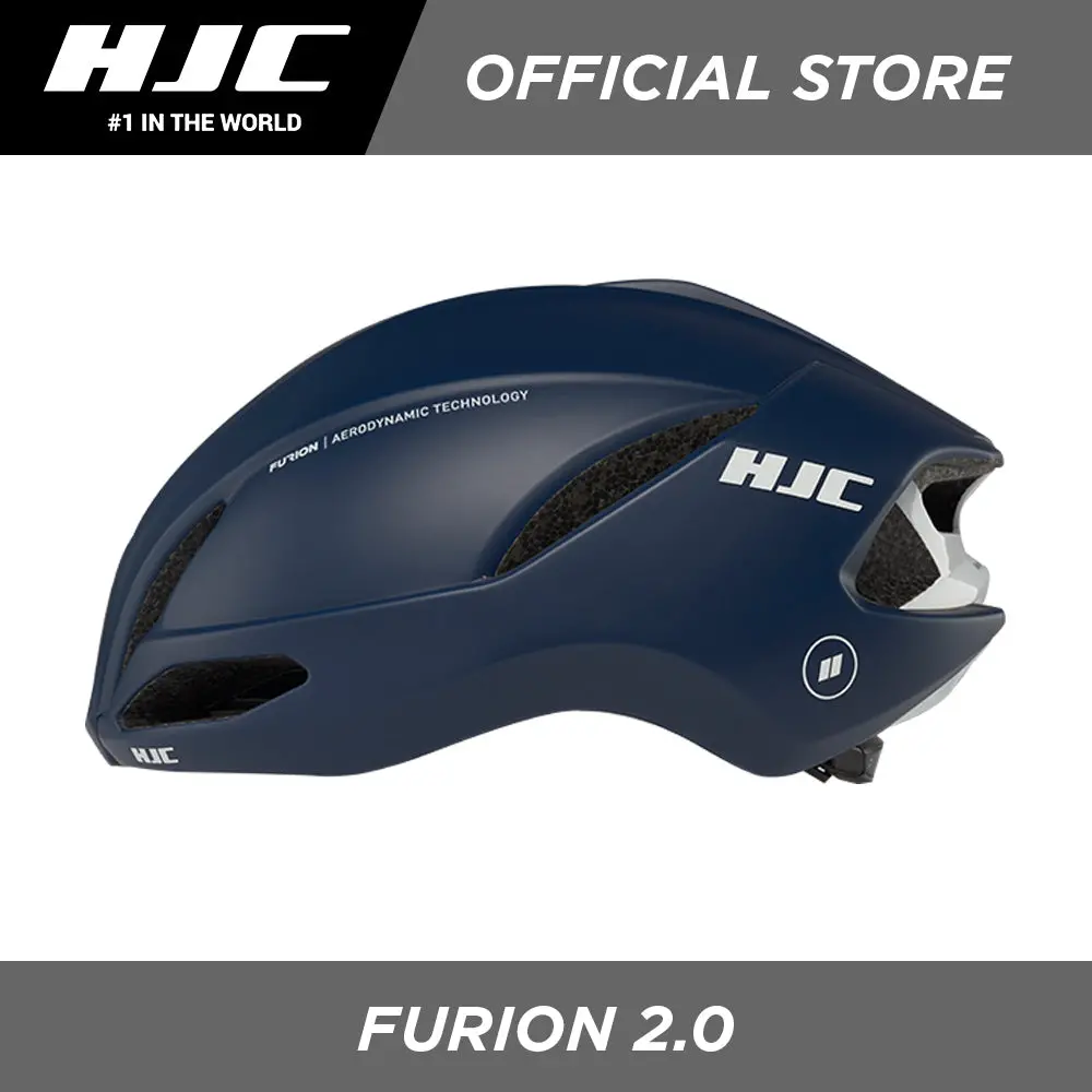Hjc Sports Road Cycling Helmet Furion 2.0 Semi-Aero Mt.Gl Navy 1