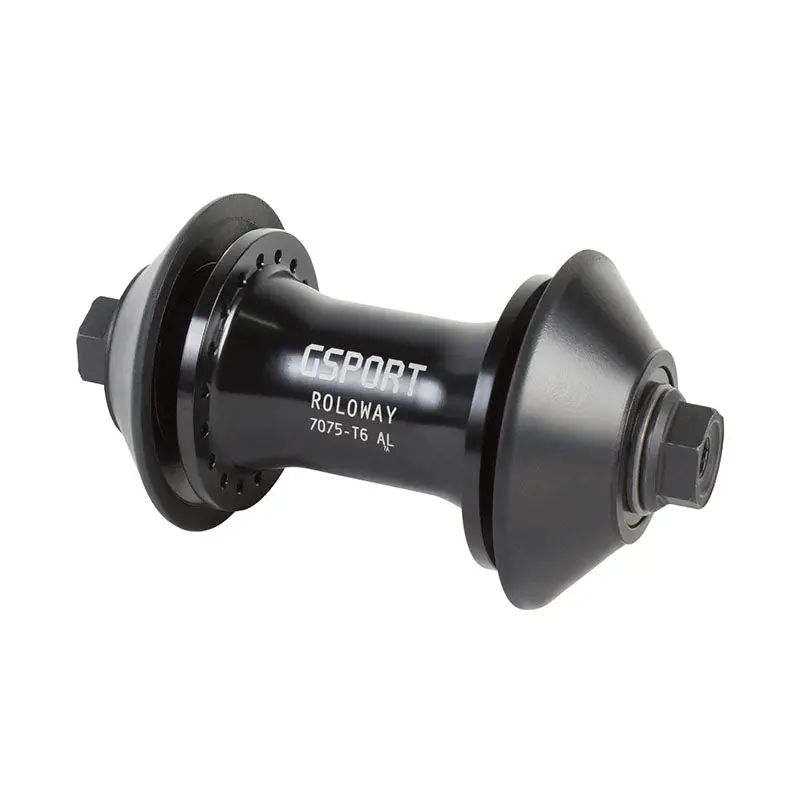 Gsport Bmx Roloway (Black) Bicycle Front Hub 1