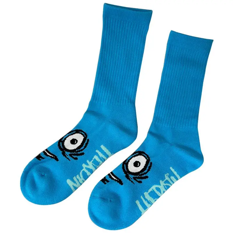 Heroin Skateboards Big Egg Cyan Socks 1Pr 1