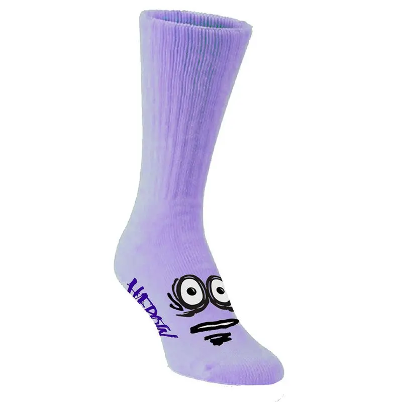 Heroin Skateboards Big Egg Lavender Socks 1Pr 1