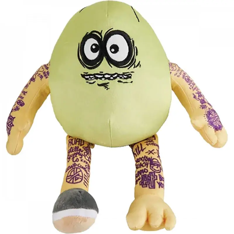 Heroin Skateboards Rotten Egg Plush Toy Doll 1