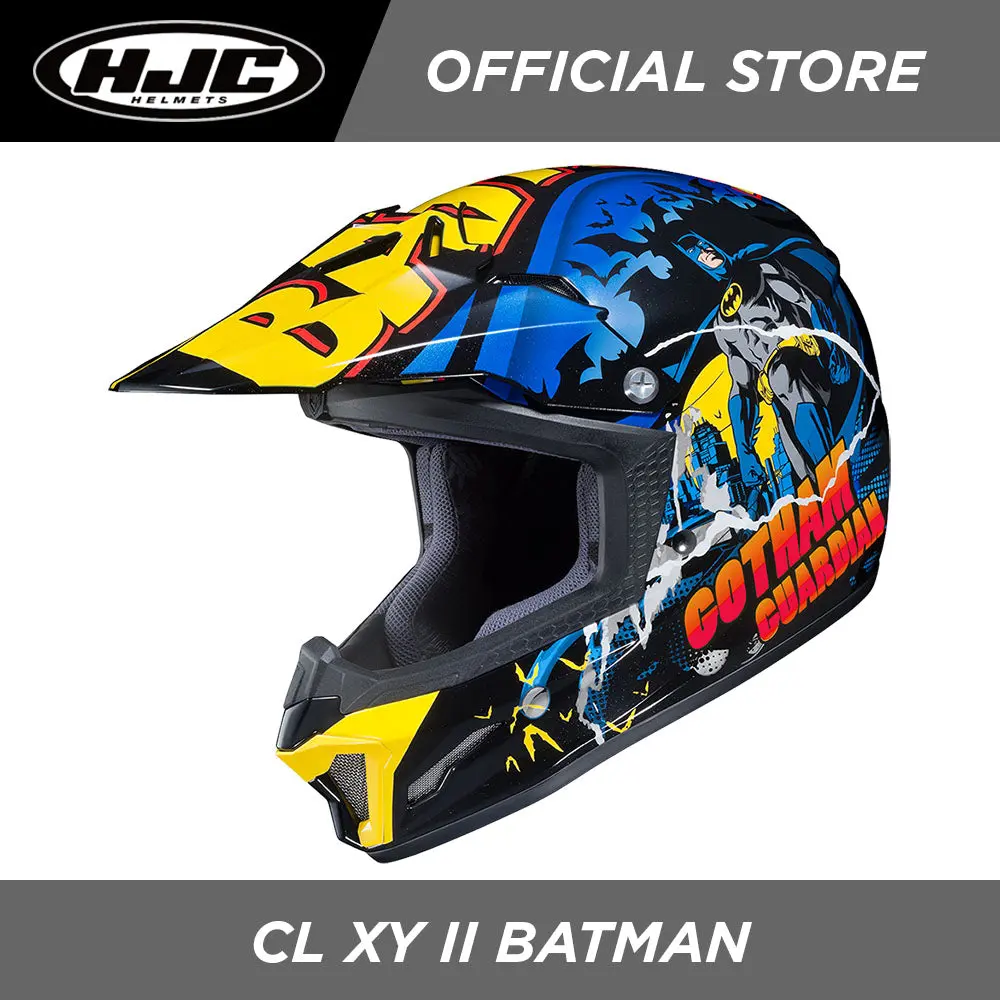 Hjc Helmets Cl-Xy Ii Batman Dc Comics Youth Size 1