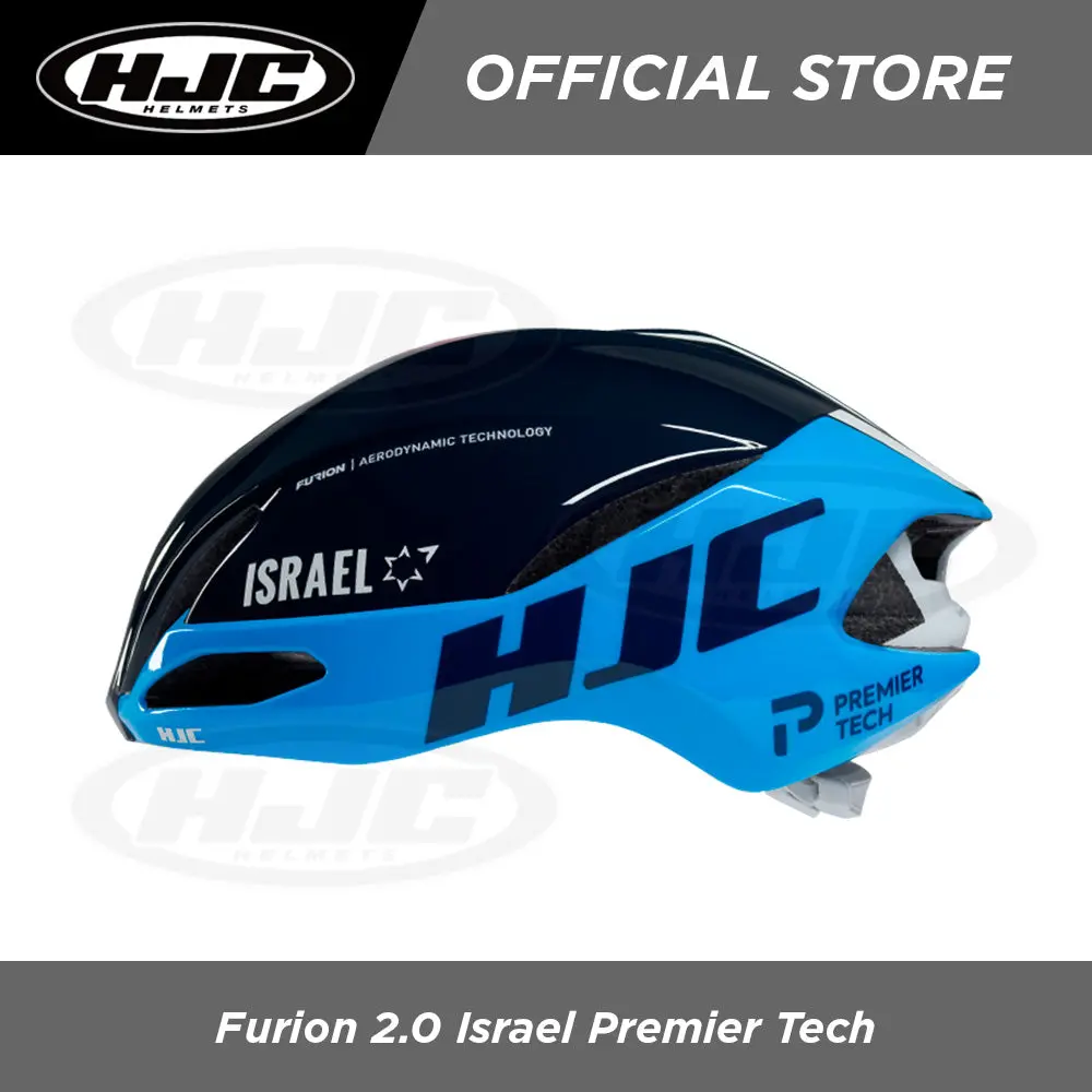 Hjc Sports Road Cycling Helmet Furion 2.0 Israel Premier Tech 1