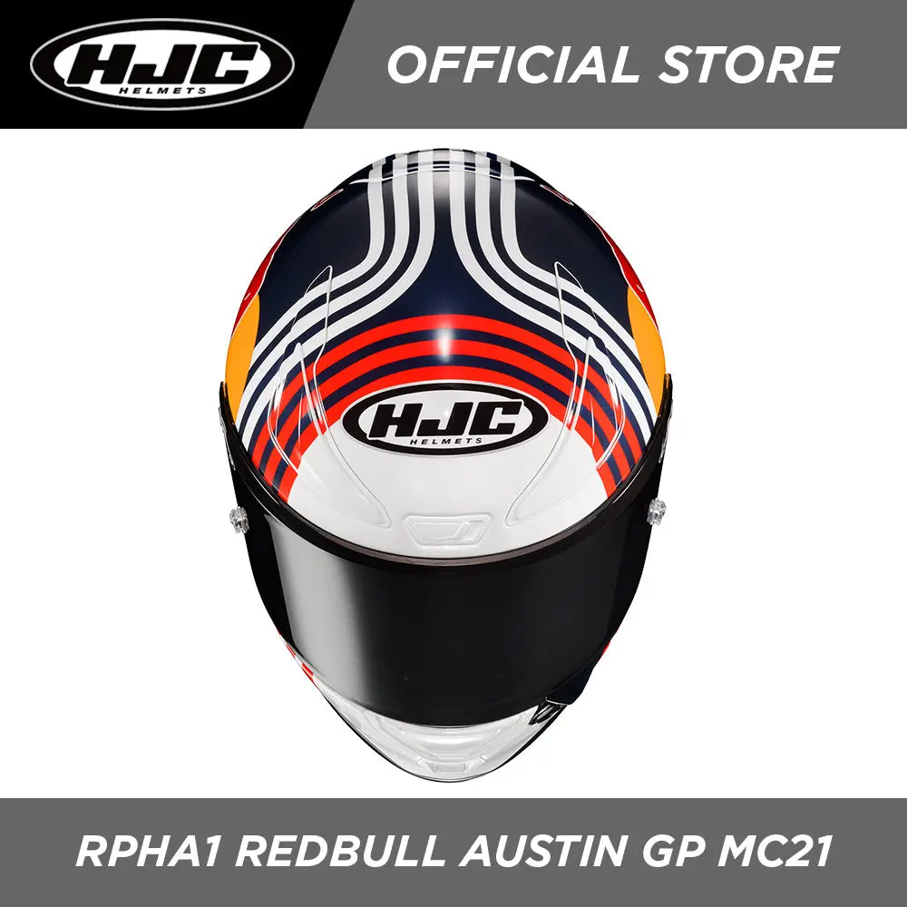 Hjc Helmets Rpha 1 Red Bull Austin Gp Helmet 2