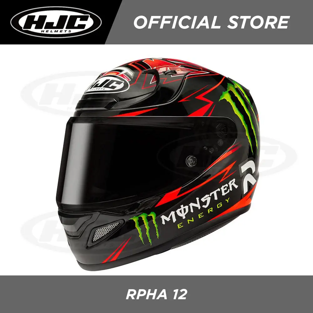 Hjc Helmets Rpha 12 Quartararo Mc1 1