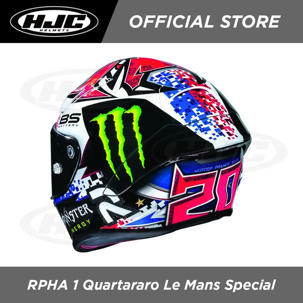 Hjc Helmets Rpha 1 Quartararo Le Mans Special Mc21 2