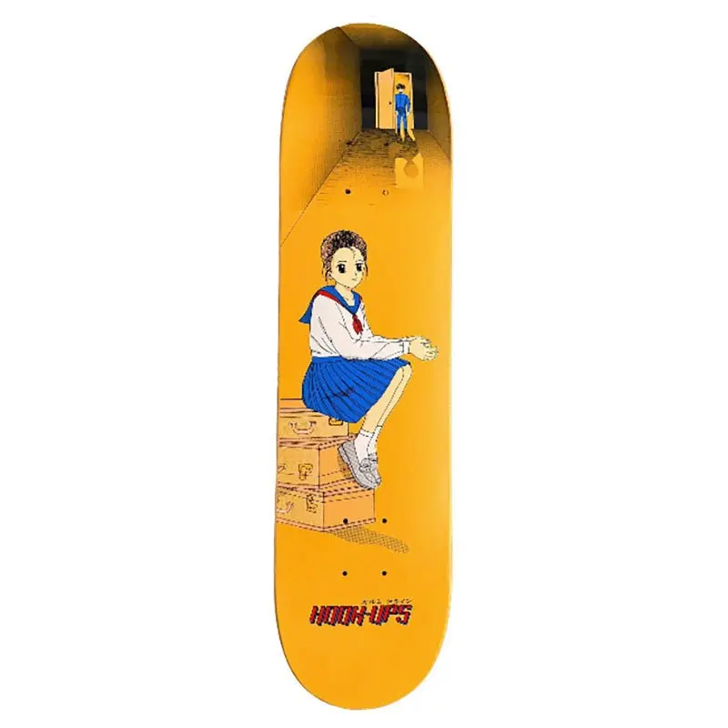 Hook-Ups 30 Years Anniversary 7.5" X 31" Doorway Skateboard Deck 1