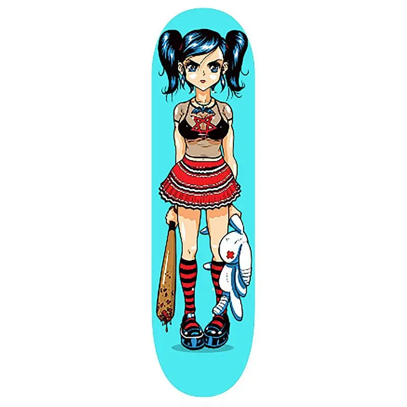 Hook-Ups Skateboards 8.5" X 32.25" Iucinda Skateboard Deck 1