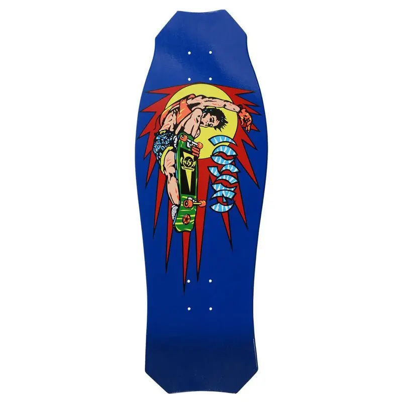 Hosoi 10.25" X 30.25" Rocket Air Blue Skateboard Deck 1