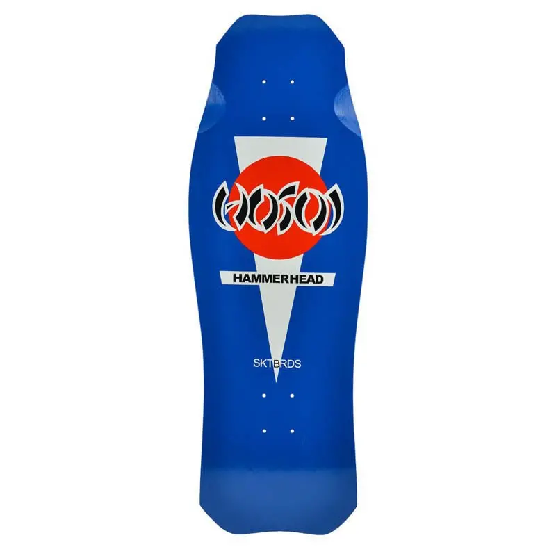 Hosoi 10.5" X 31" O.G. Hammerhead Royal Blue Dip Skateboard Deck 1