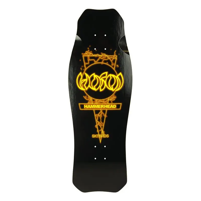 Hosoi 10.5"X 31" O.G. Hammerhead Shocker Yellow Skateboard Deck 1