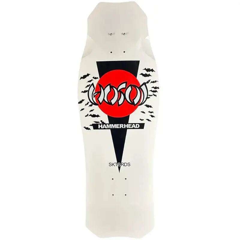 Hosoi 10.5"X 31" White "The Lost" Halloween 2024 Og Hammerhead Skateboard Deck 1