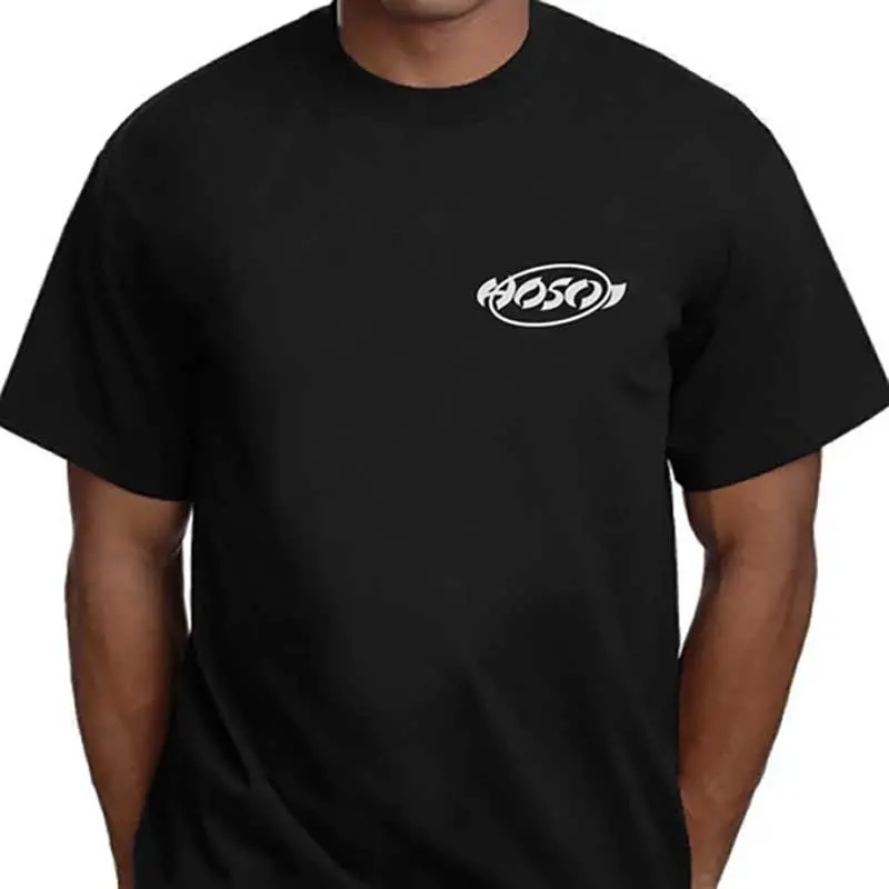 Hosoi Rising Sun Logo Black T-Shirts 1