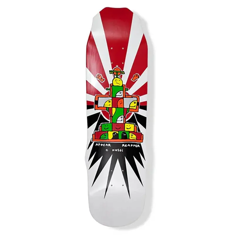 Hosoi Skateboards  9" X 33" White Gonz 93 Skateboard Deck 1