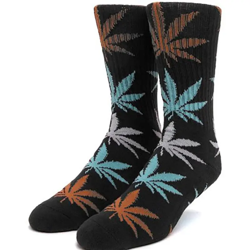 Huf Highlight Plant Life Black Socks 1Pr 1