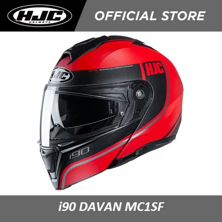 Hjc Helmets I90 Davan Mc1sf 1