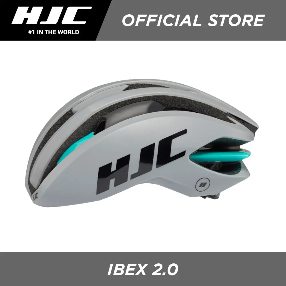 Hjc Sports Road Cycling Helmet Ibex 2.0 Mt Gl Grey Mint 1