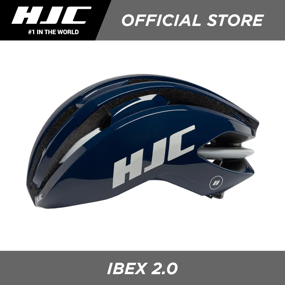 Hjc Sports Road Cycling Helmet Ibex 2.0 Navy White 1