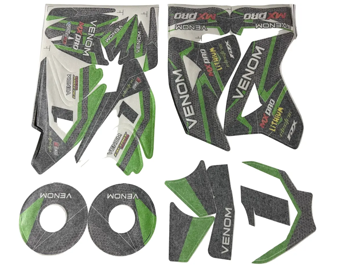 1600W Pro Electric Dirt Bike 48V | Decal Kit (307600010) 1