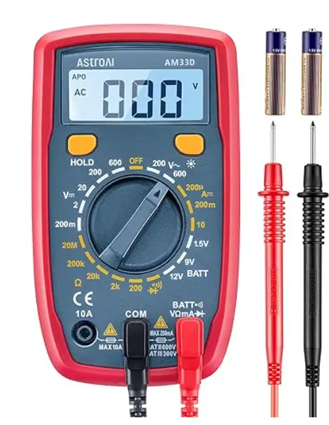 Universal Motorcycle / Atv / Scooter | Digital Multimeter (Tool-Mm01) 1