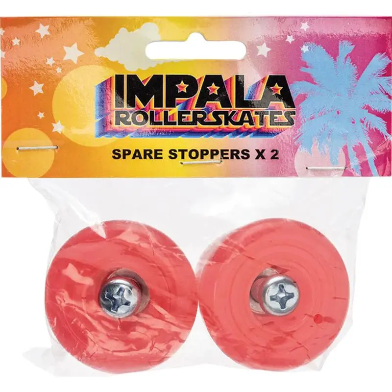 Impala Skate Spare Stoppers Red 2Pk 1