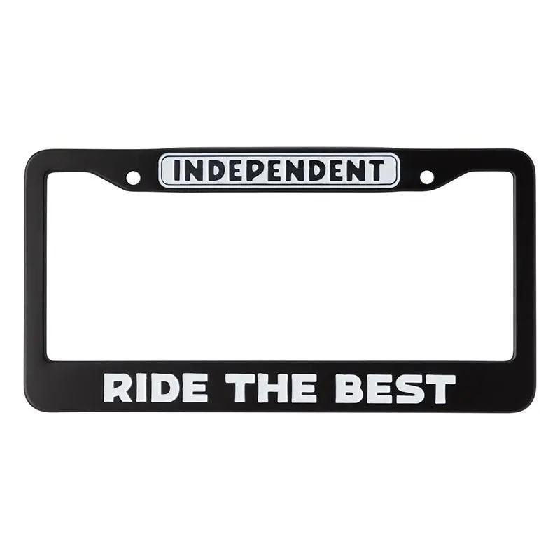 Independent Bar Logo License Plate Frame Unisex 1