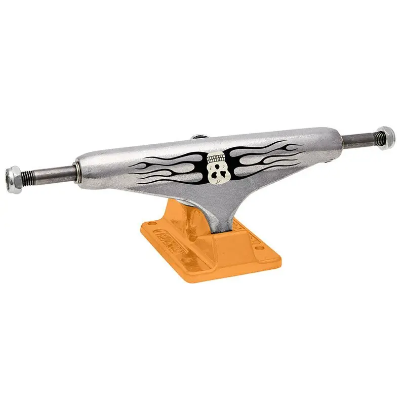 Independent Stage 11 Pro Elijah Berle Skull Silver Orange Standard Skateboard Trucks 2Pk 1