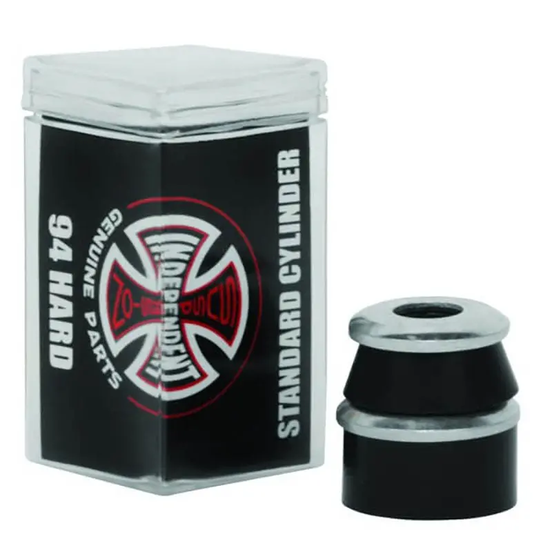 Independent Trucks Cylinder (94A) Hard Black W/Washers Skateboard Bushings 1