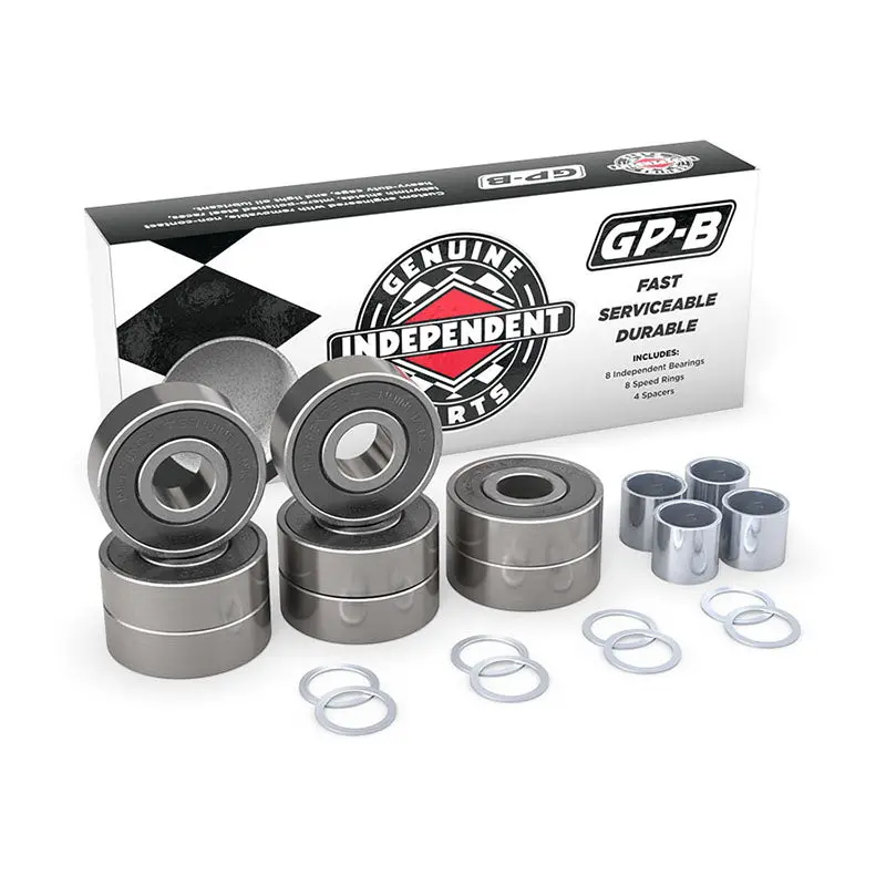 Independent Trucks Gp-B Skateboard Bearings (8 Pack) 1