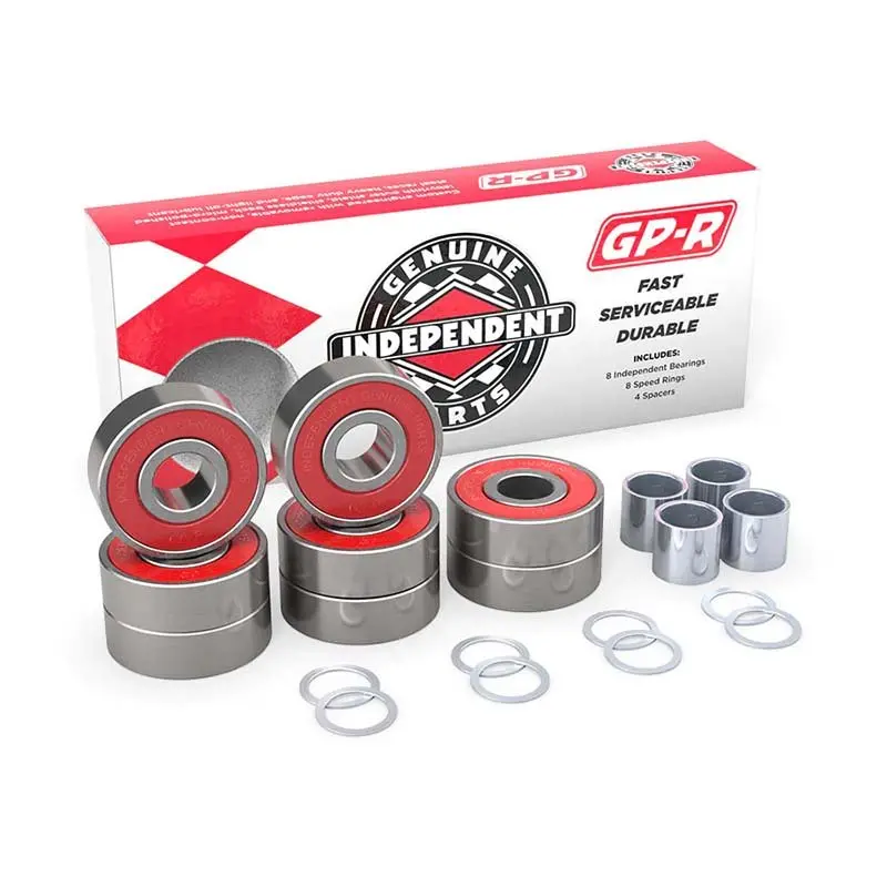 Independent Trucks Gp-R Skateboard Bearings (8 Pack) 1