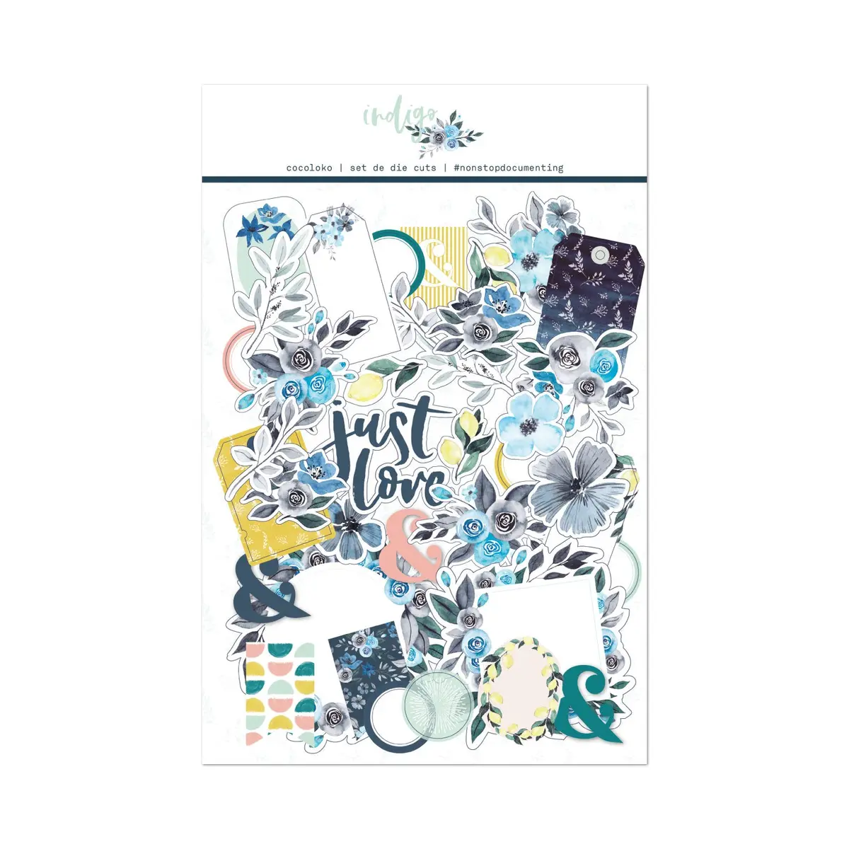 Set De Die Cuts Indigo 1