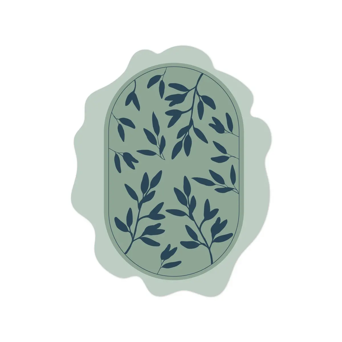 Sello De Lacre Olive Oval 1