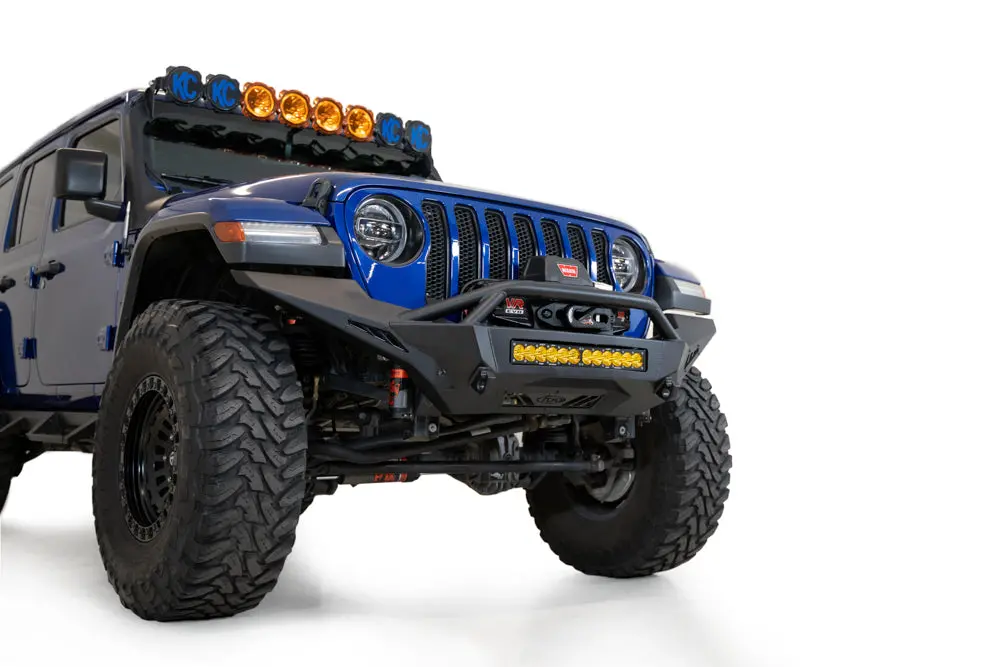 2018-2026 Jeep Jl/Jt Stealth Fighter Full Length Front Bumper 1