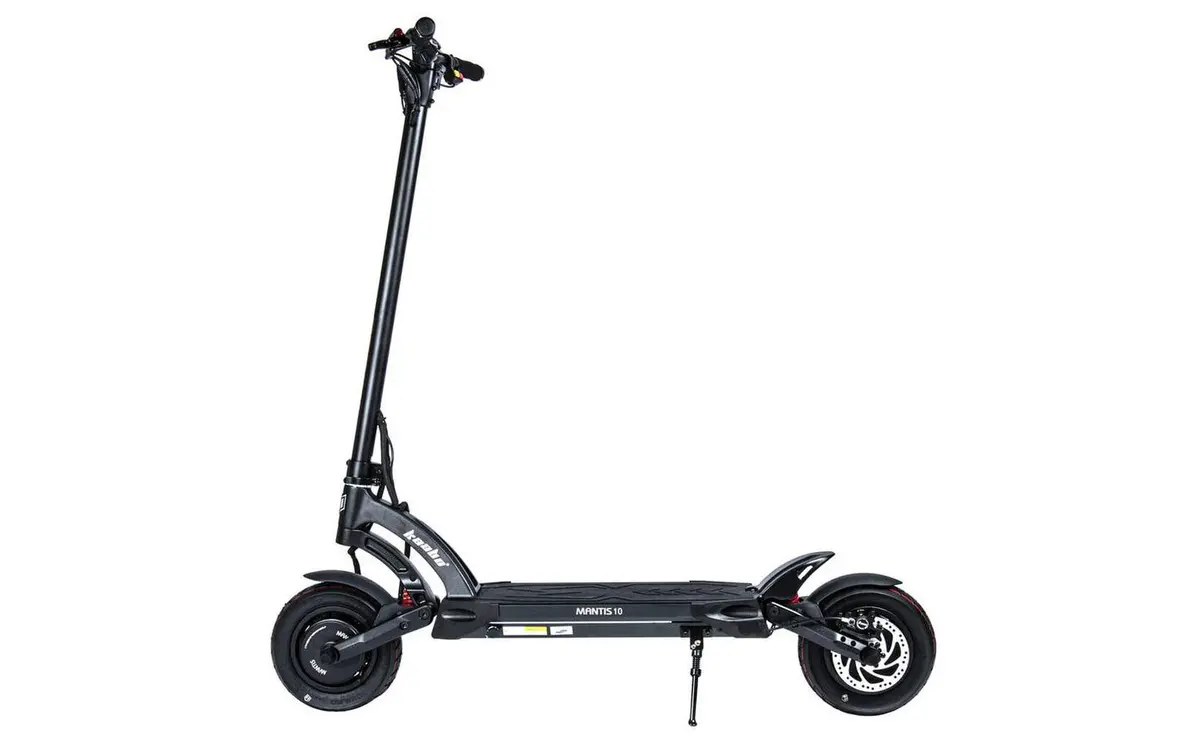 Kaabo Mantis 10 Pro E-Scooter | Dual Motor | Black | 60V 24.5Ah Samsung Battery | 1