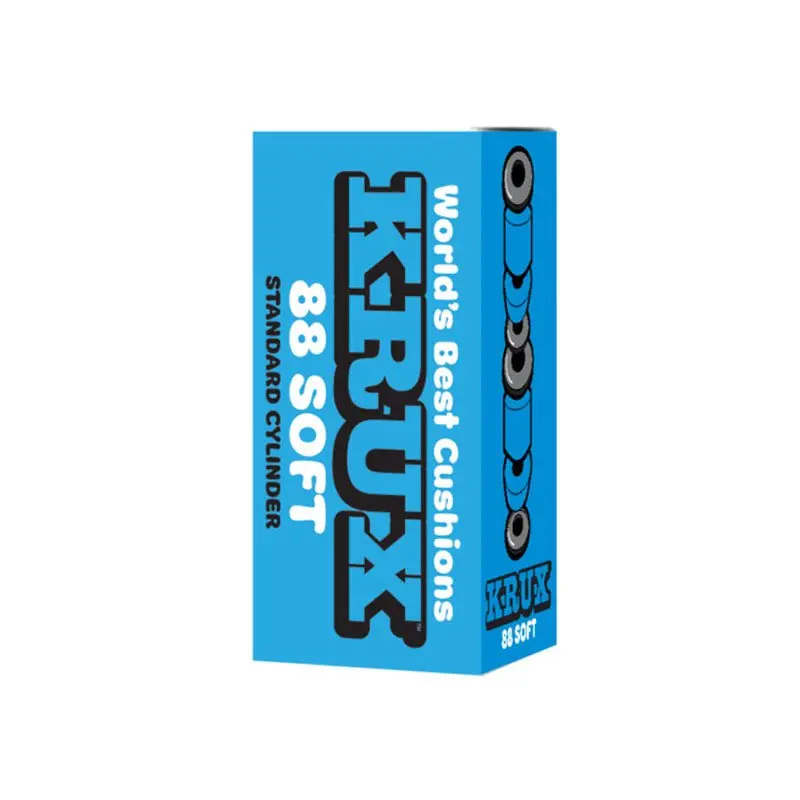 Krux Trucks (88A) Soft Worlds Best Cushions Blue Skateboard Bushings 1