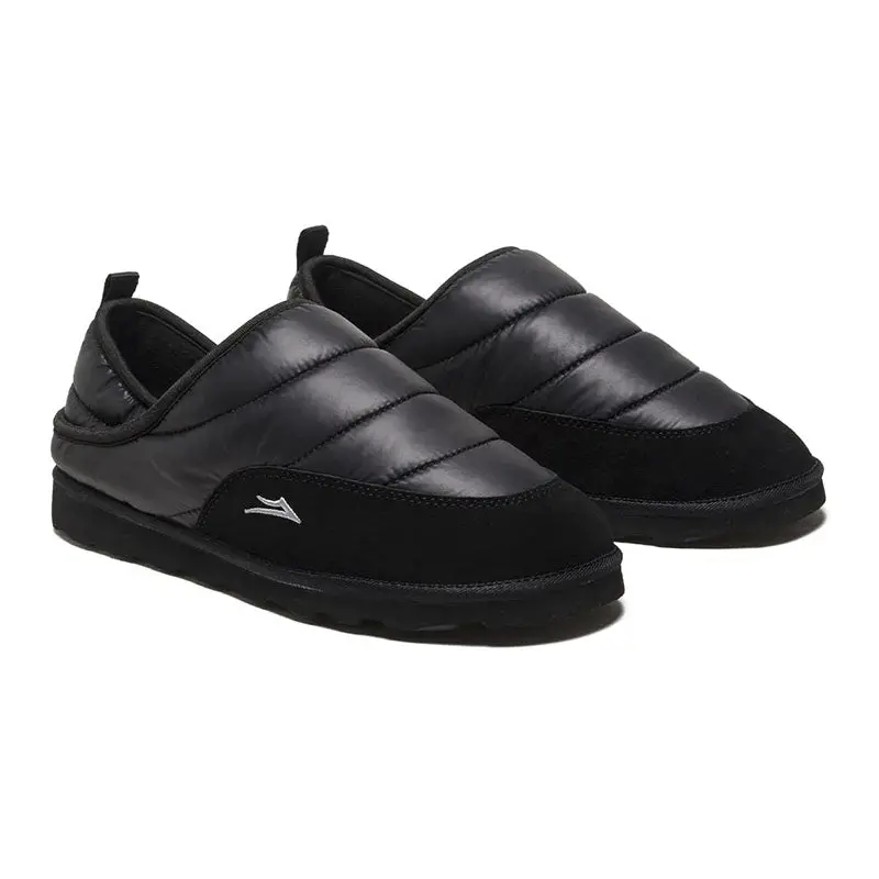 Lakai Limited Footwear Mens Black Nylon Owen Slippers 1