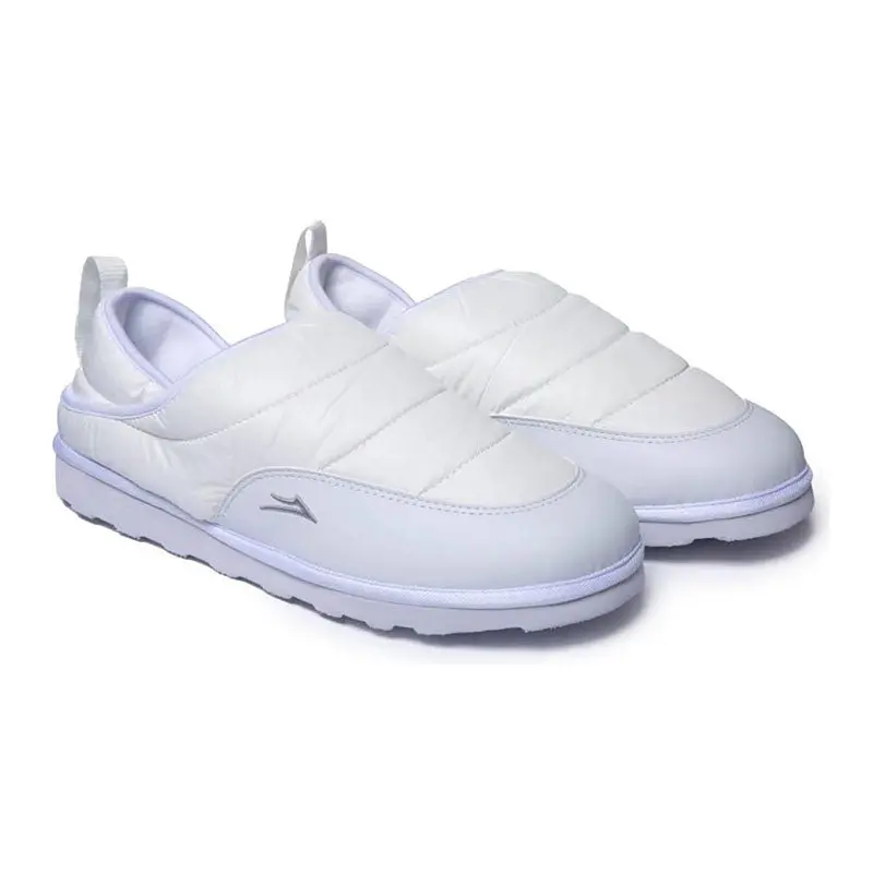 Lakai Limited Footwear Mens White Nylon Owen Slippers 1