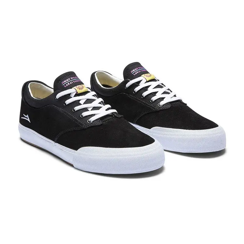 Lakai Limited Footwear Wilkins Black Suede Mens Shoes 1