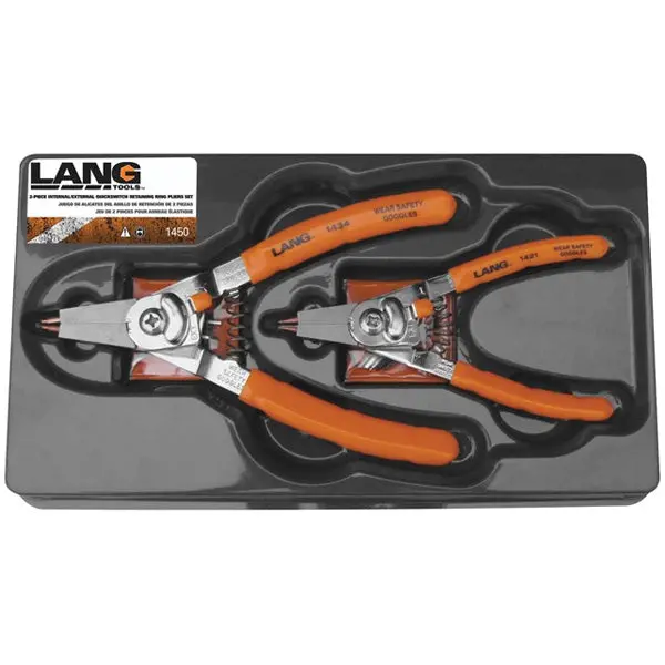 Lang Tools - 2-Piece Retaining Ring Pliers Set 1